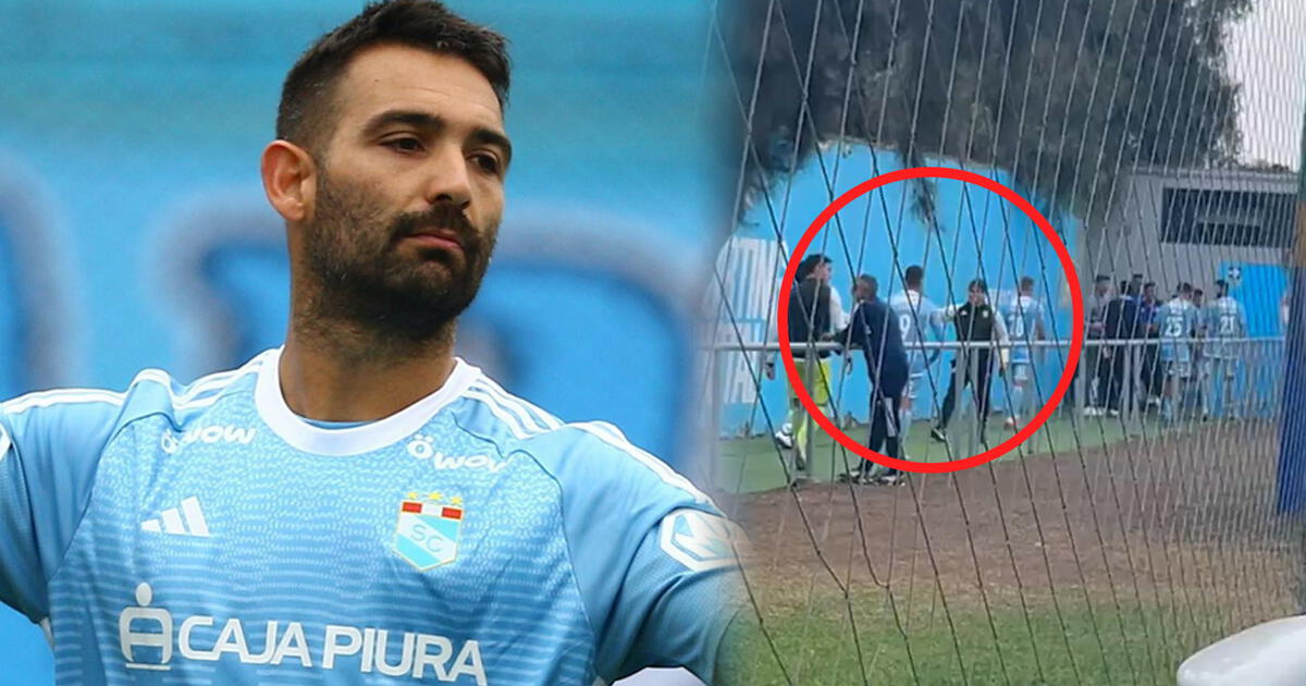 Cauteruccio explotó tras salir del partido ante Garcilaso y se retiró del campo descalzo 