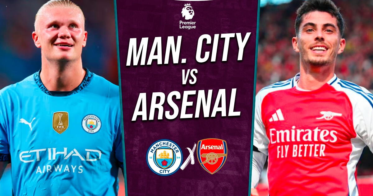 Manchester City vs. Arsenal EN VIVO por ESPN: horario y dónde ver la Premier League