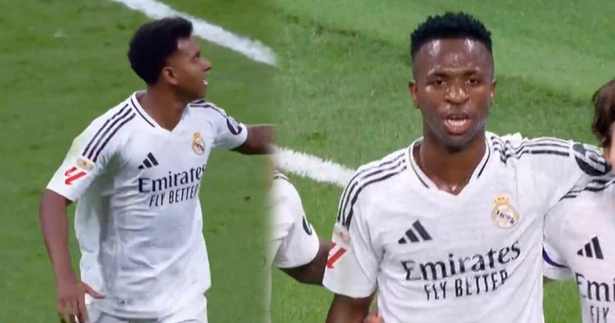 ¡Euforia en el Bernabéu! Rodrygo y Vinicius marcan GOLAZOS para la REMONTADA de Real Madrid