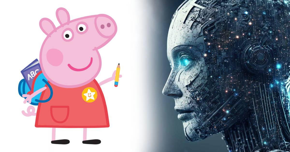 Así se veía Peppa Pig si fuera un personaje real, según la Inteligencia Artificial