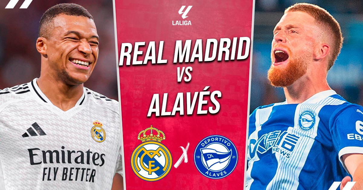 Real Madrid vs. Alavés EN VIVO por DirecTV: cuándo juega, horario, dónde ver y pronóstico