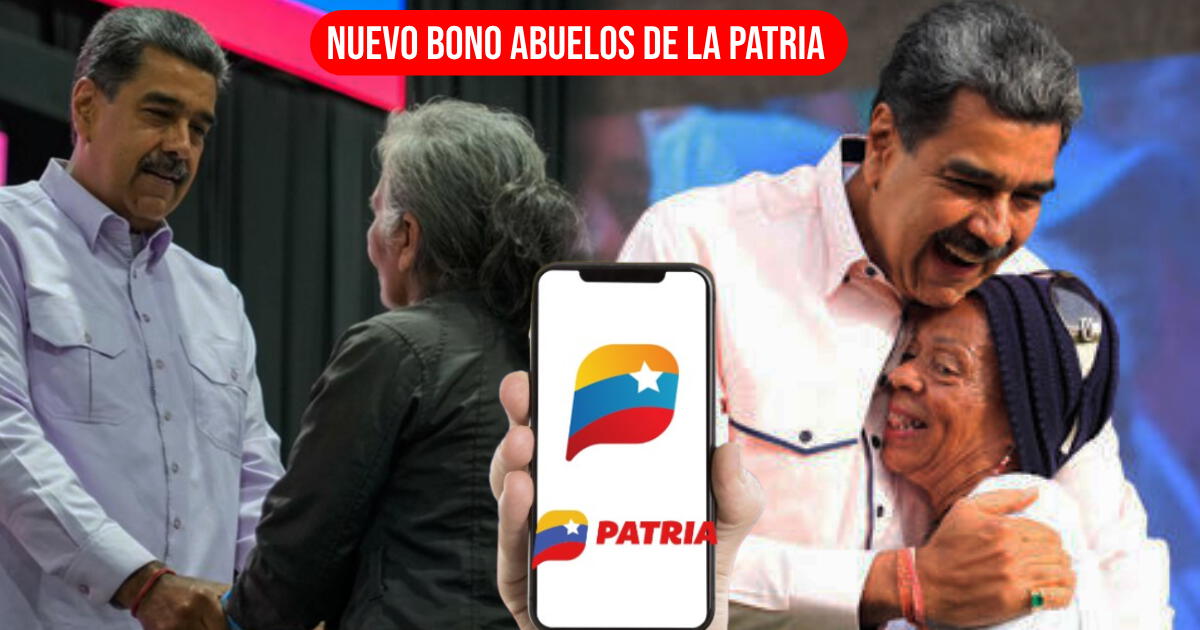 Nuevo Bono Abuelos de la Patria: Consulta su fecha de pago y nuevo monto por Sistema Patria