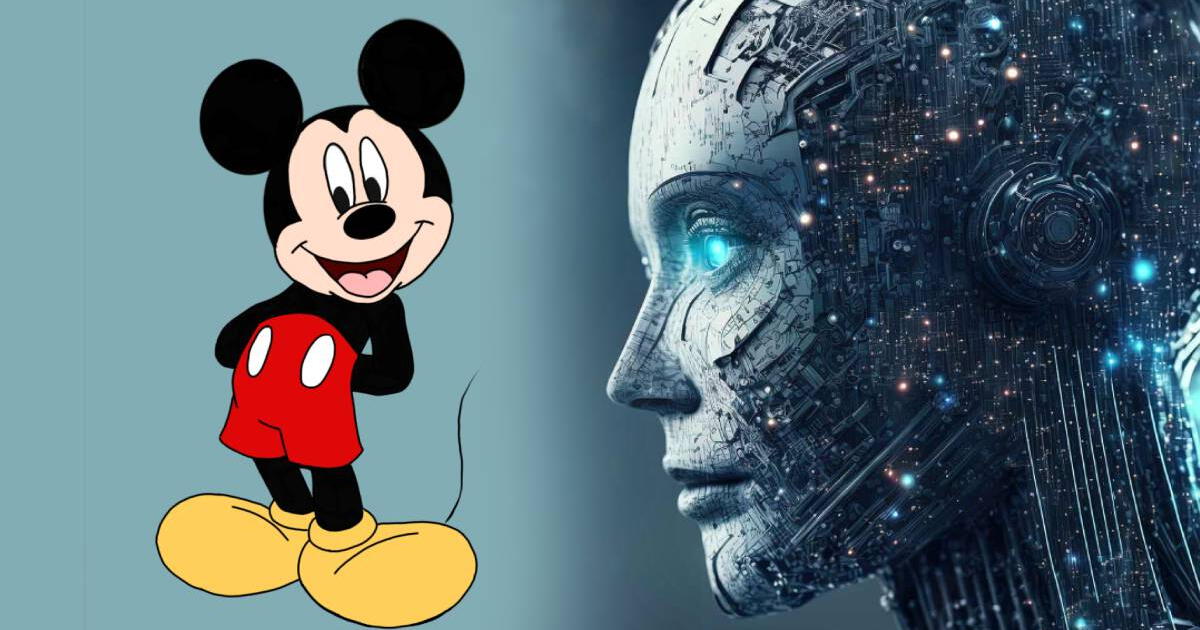 Así de increíble se vería Mickey Mouse si fuera un personaje real, según la Inteligencia Artificial