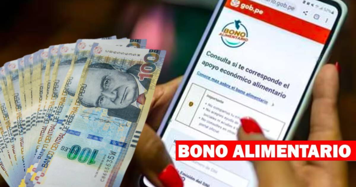 Bono Alimentario de 270 soles: REVISA si accederás a un NUEVO PAGO con DNI en octubre 2024