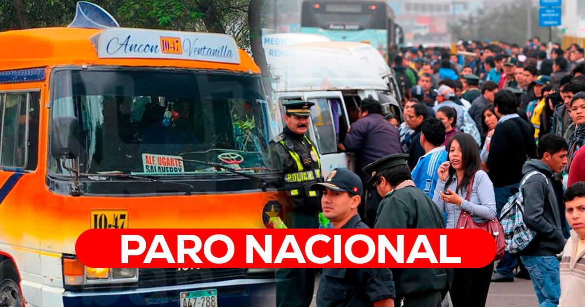 Paro de transportistas 2024 en Perú: protestantes marcharán este jueves 26 de septiembre hacia el Congreso