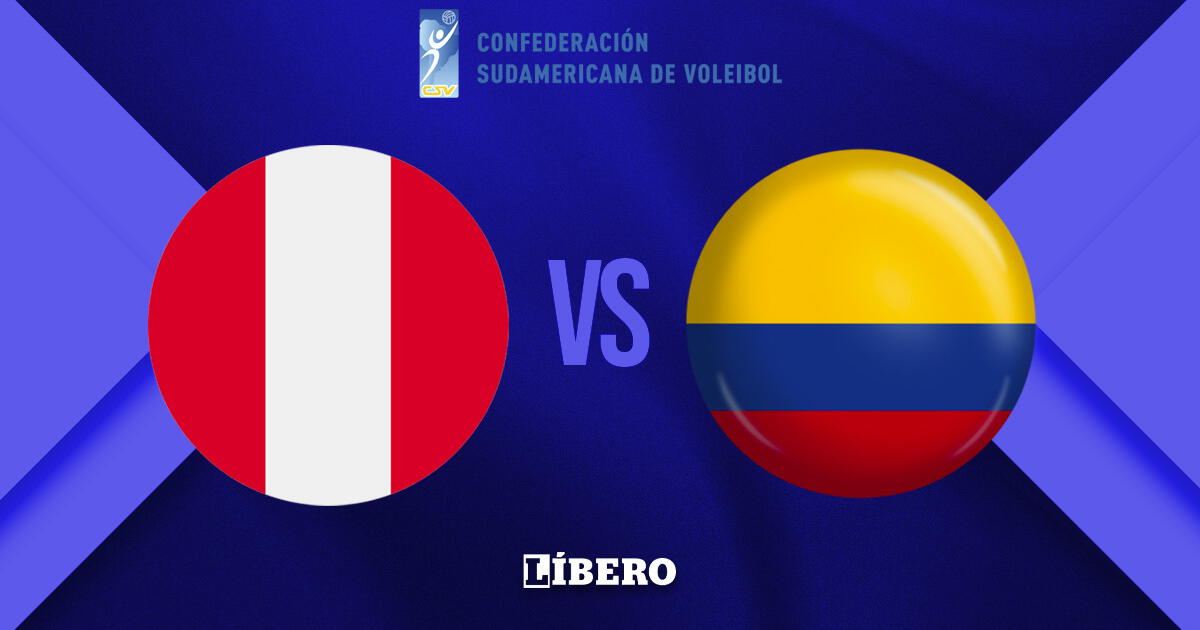 Perú vs. Colombia EN VIVO por Sudamericano Sub-21 de Vóley: horario, dónde ver y convocadas