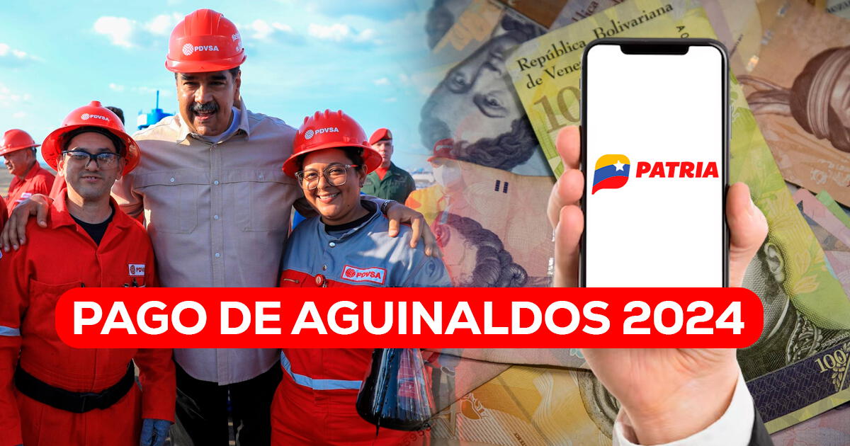 La EXCELENTE noticia para trabajadores públicos: ADELANTO del pago de aguinaldos 2024 en Venezuela