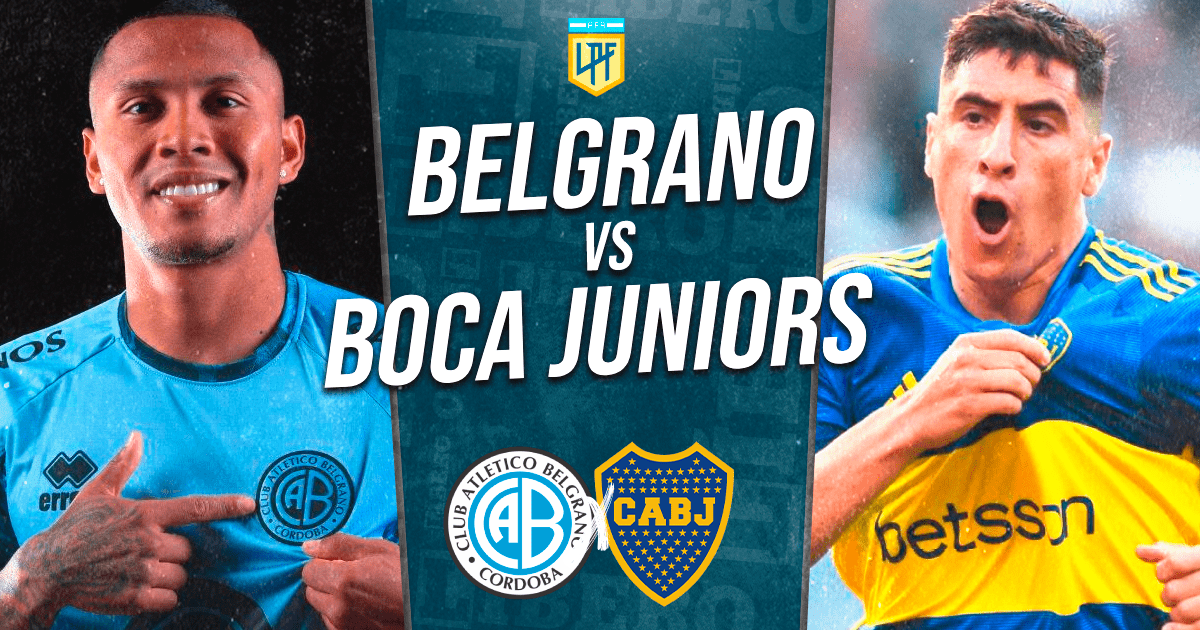 Boca Juniors vs Belgrano EN VIVO vía TNT Sports: día, horario y dónde ver Liga Profesional