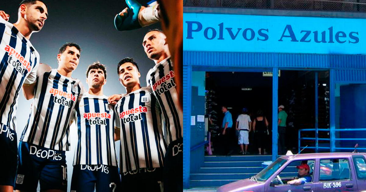 Figura de Alianza Lima no juega por lesión y sorprende comprando su camiseta en Polvos Azules