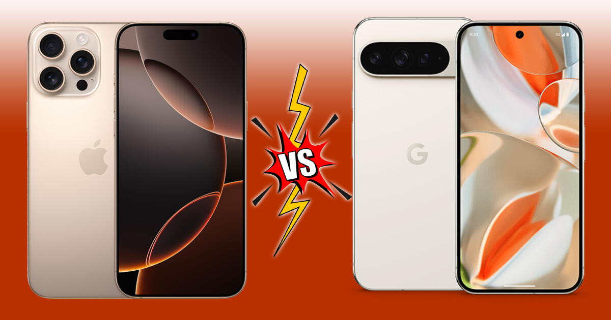 IPhone 16 Pro Max vs. Google Pixel 9 pro XL: ¿En qué se diferencian y cuál es mejor?