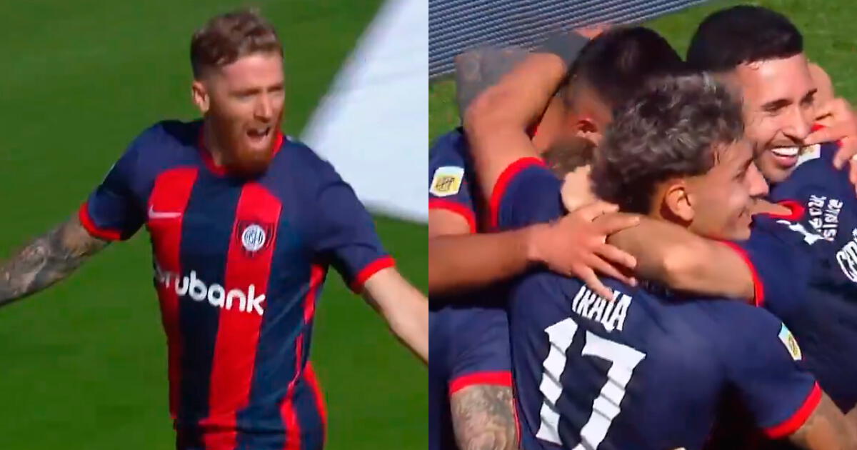 Iker Muniain marcó espectacular doblete en San Lorenzo por la Liga Profesional 