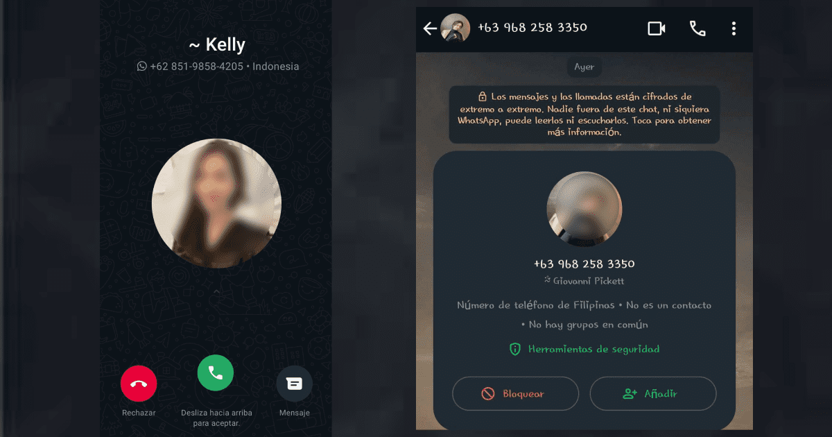 ¿Qué hay detrás de las llamadas vía WhatsApp desde el extranjero? Especialistas lanzan ALERTAS