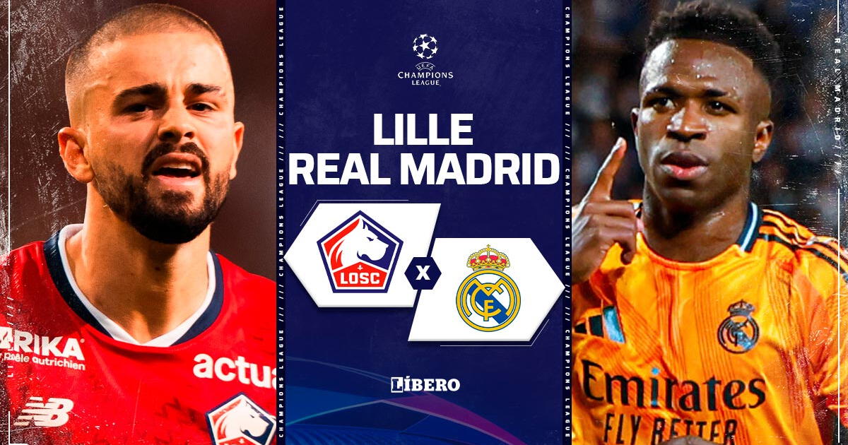 Real Madrid vs. Lille EN VIVO por Champions League: cuándo juega, horario, dónde ver y pronóstico