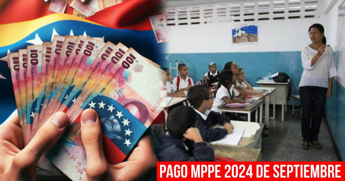 Buenas noticias del Pago MPPE para HOY: fecha de pago y Cestaticket del Ministerio de Educación Venezolano