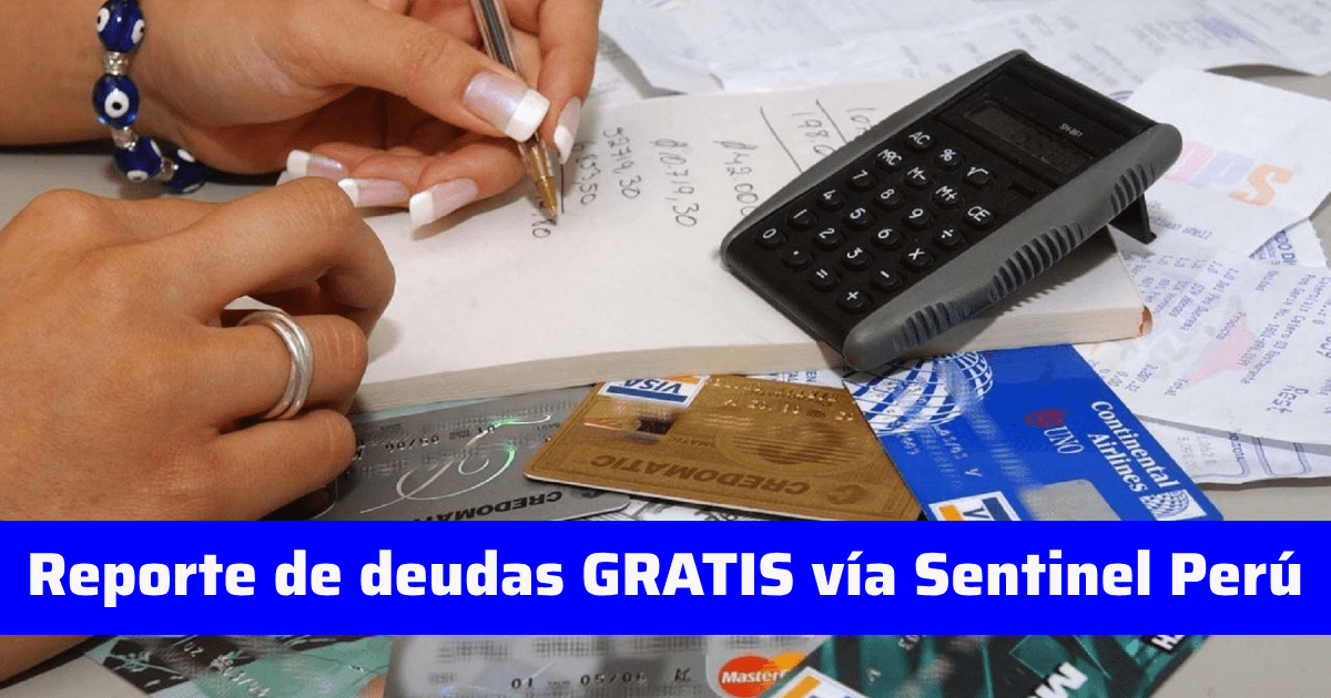 Reporte de deudas GRATIS: GUÍA para verificar en página de Sentinel Perú