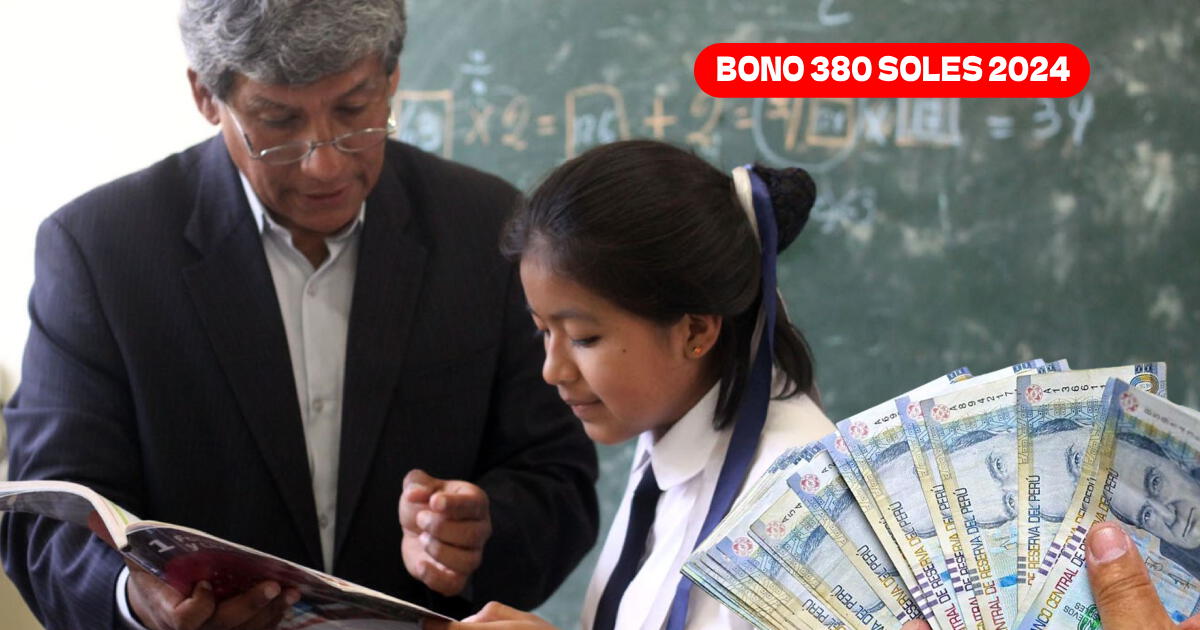 Bono 380 soles para profesores y docentes: Fecha de pago dispuesta por Minedu