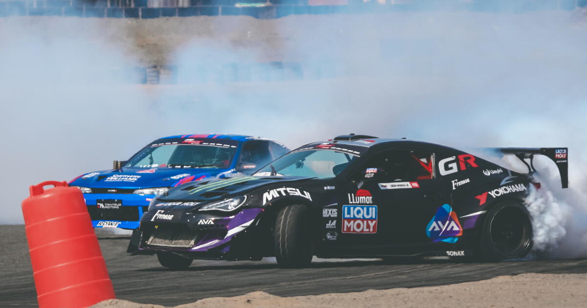 Lucho Mendoza Jr. y Salvador Gutiérrez vencieron en la fecha 4 del Campeonato ProDRIFT