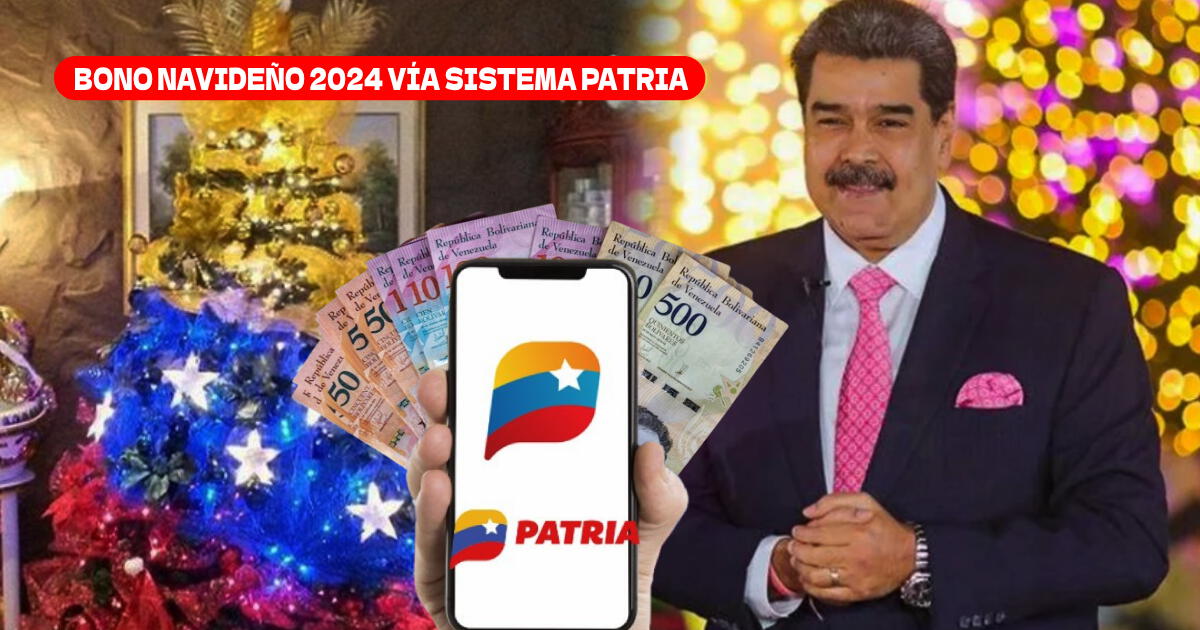 PAGO Bono Navideño, octubre 2024: ¿Maduro confirmó el NUEVO MONTO del subsidio especial vía Sistema Patria?