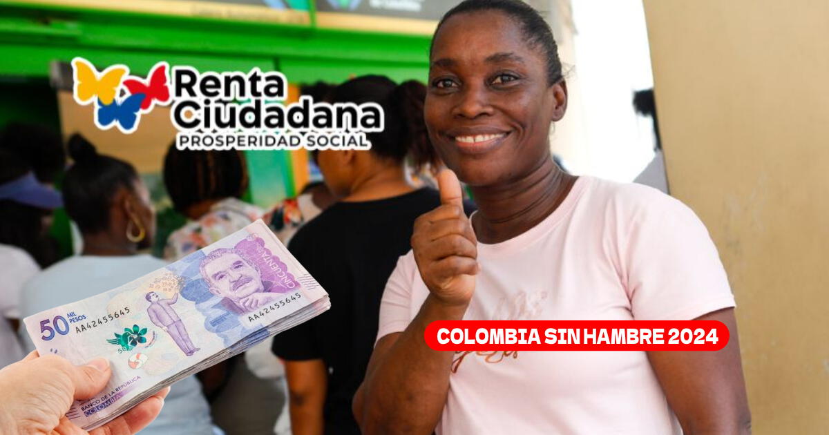 LINK para CONSULTAR si eres beneficiario del programa Colombia Sin Hambre: revisa Renta Ciudadana