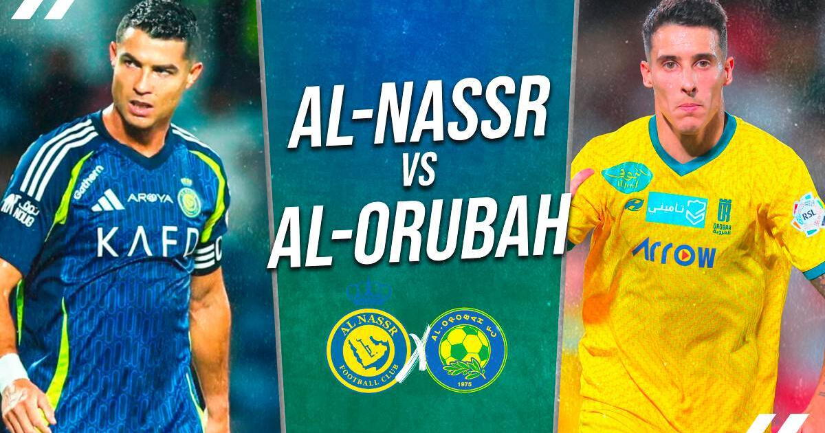 Al Nassr vs. Al Orubah EN VIVO con Cristiano Ronaldo: pronóstico, hora y dónde ver Liga Saudí