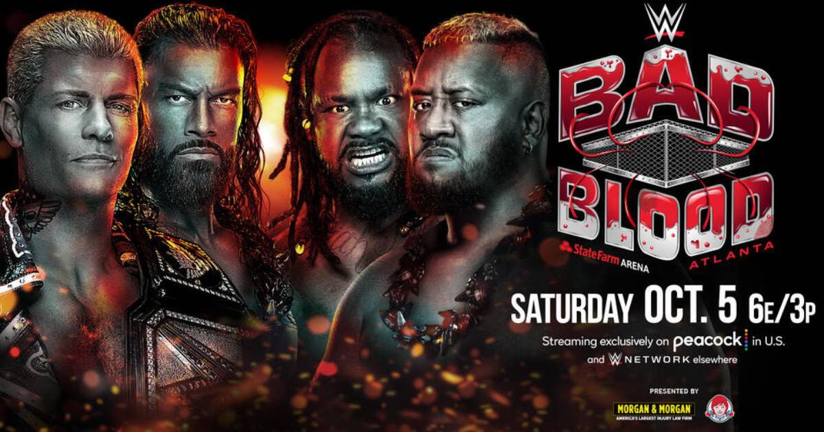 WWE Bad Blood 2024 EN VIVO vía Fox Sports: fecha, hora y canal para ver el evento