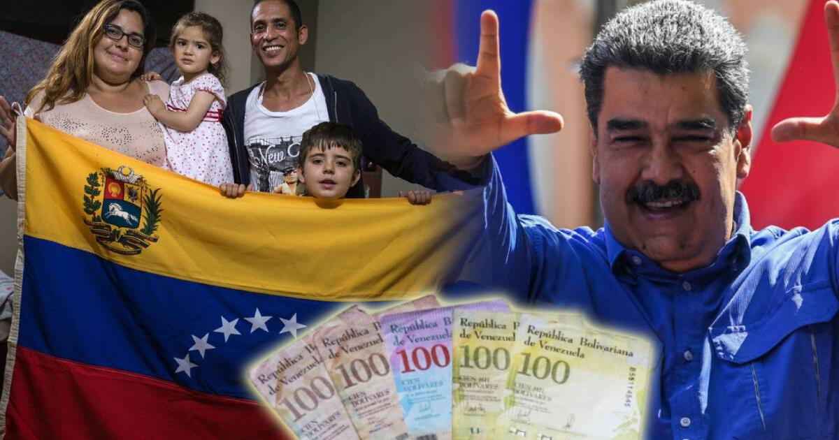 MEGA BONO para familias de Venezuela llega en la primera semana de octubre 2024 con NUEVO MONTO