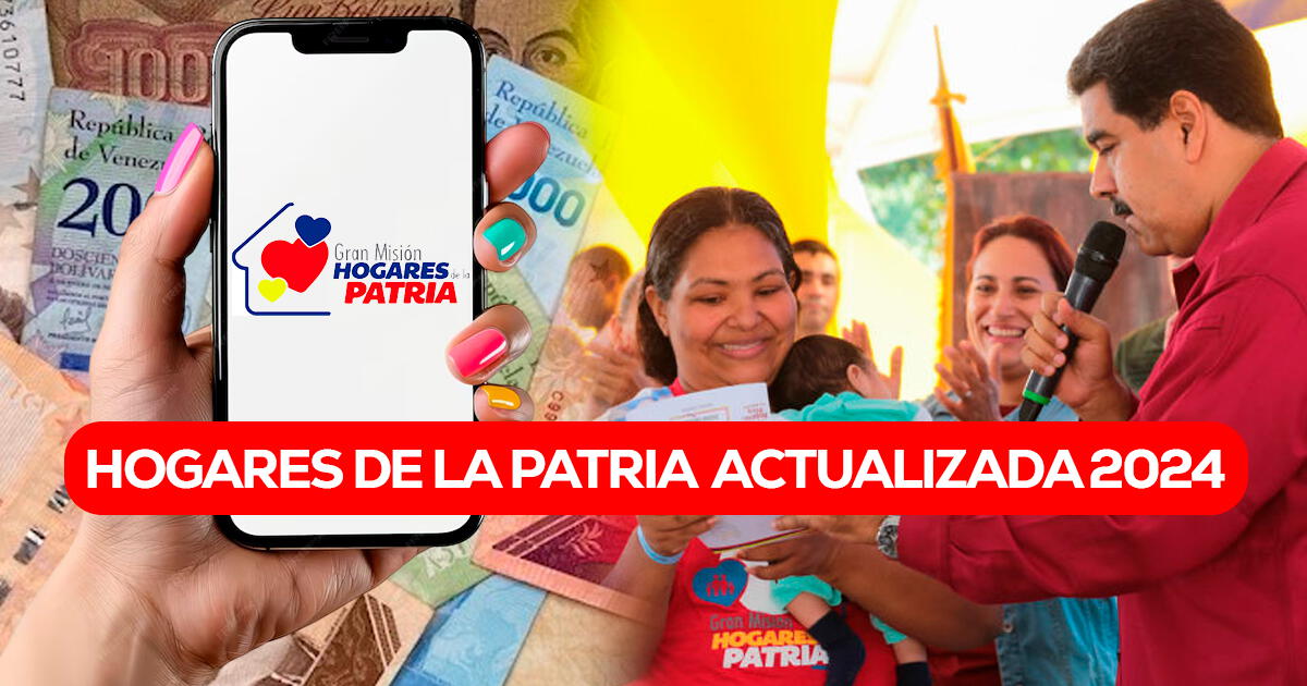 Tabla actualizada Hogares de la Patria, octubre 2024: cómo activar el pago y recibir nuevos montos