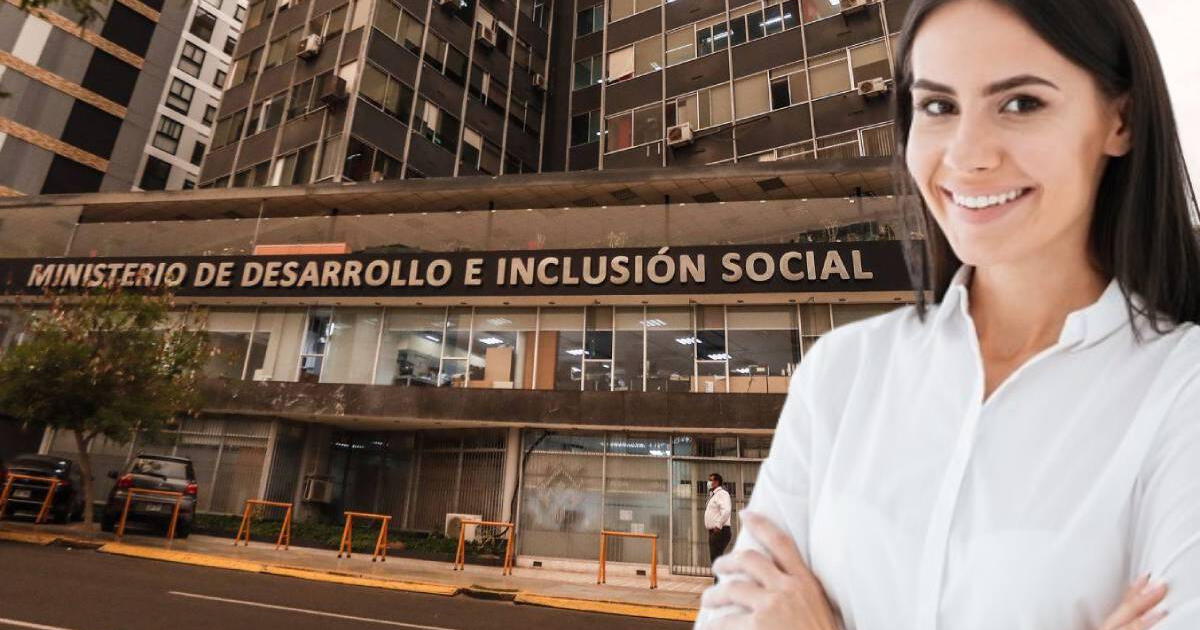 Trabaja en el Ministerio de Inclusión Social y gana más de S/ 11 MIL: requisitos y dónde postular