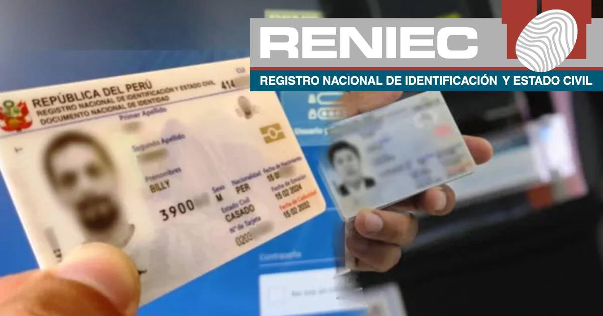 Los 3 únicos requisitos generales para renovar tu DNI vía RENIEC sin salir de casa