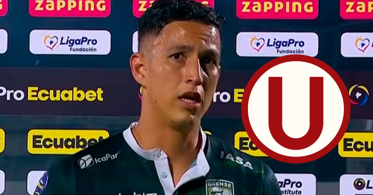 ¿Quién es y cómo juega Miguel Parrales, el delantero que es relacionado con Universitario?