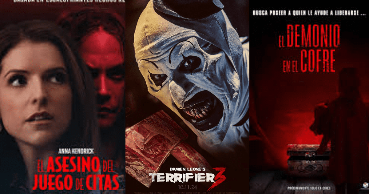 Las 6 películas de TERROR que llegan en octubre a las salas de cine