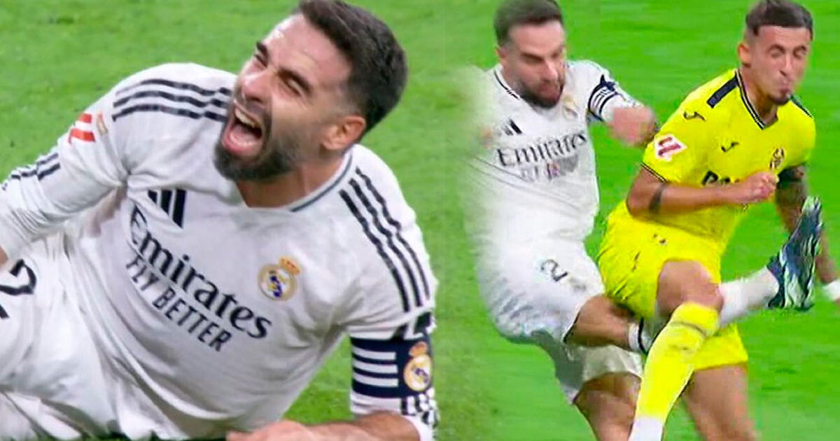 La DESGARRADORA imagen de Dani Carvajal tendido sobre el césped y gritando de dolor 