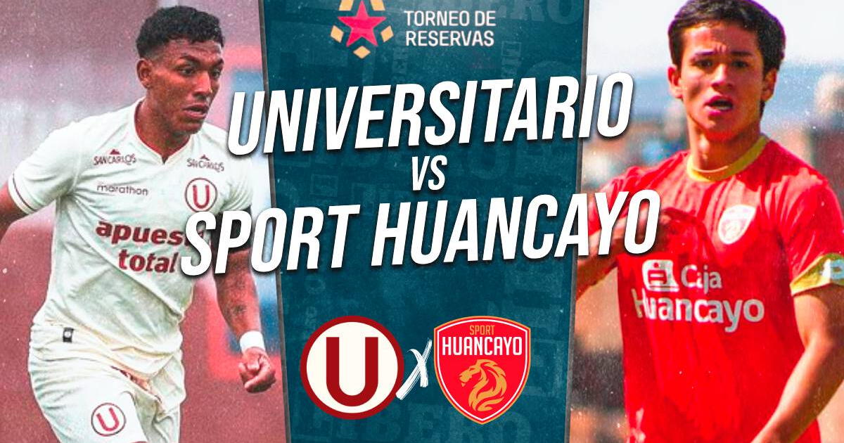 Universitario vs. Sport Huancayo EN VIVO: Hora y dónde ver cuartos de final Torneo de Reservas