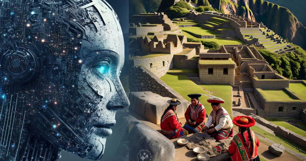 Le pido a Meta AI que me muestre cómo lucía Machu Picchu en la época de los Incas y resultado es increíble