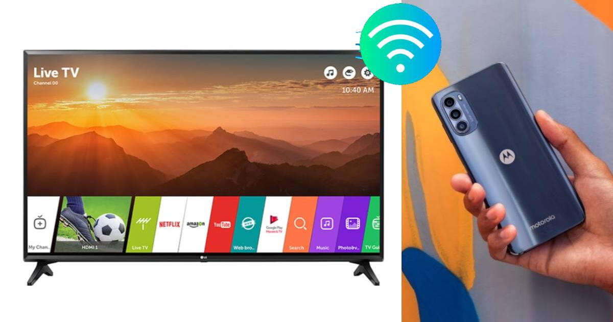 Así podrás compartir Internet de tu celular Motorola a un Smart TV en segundos