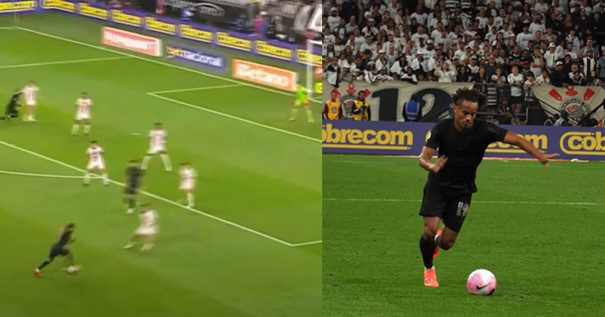 André Carrillo ASOMBRA con ESPECTACULAR jugada en Corinthians y los hinchas festejan