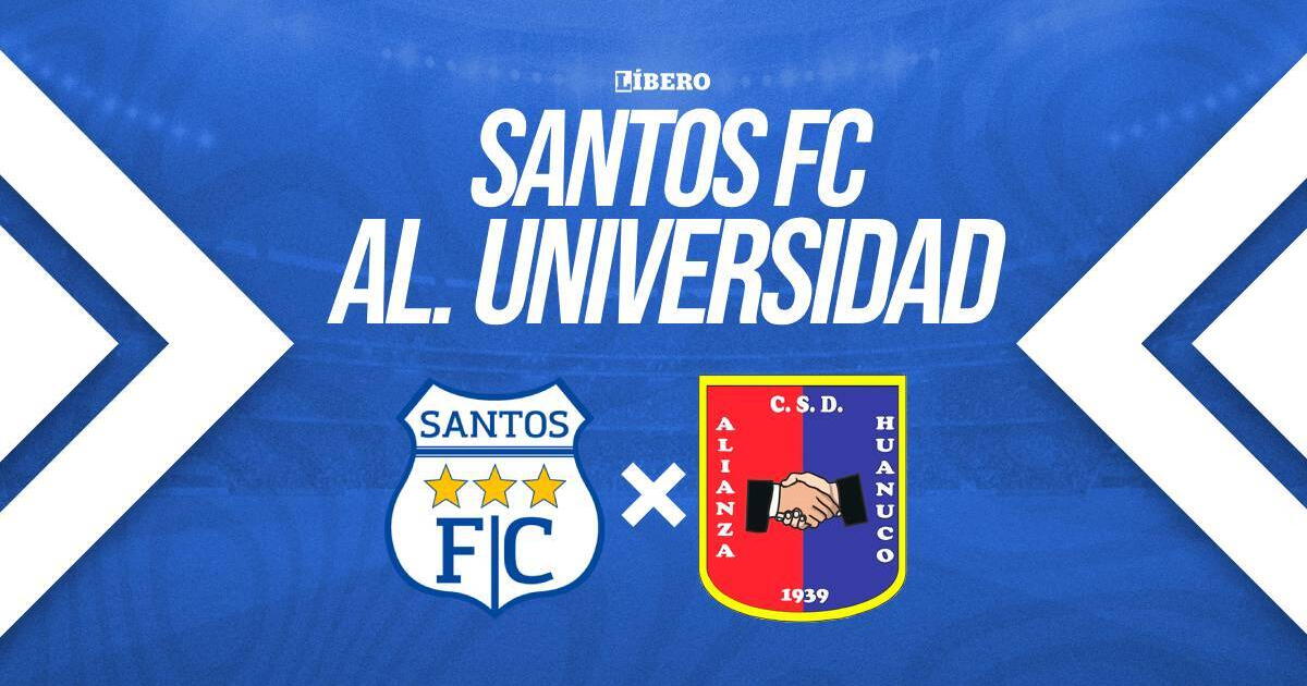 Santos FC vs Alianza Universidad EN VIVO vía Nativa TV: cuándo juega, hora y dónde ver Liga 2