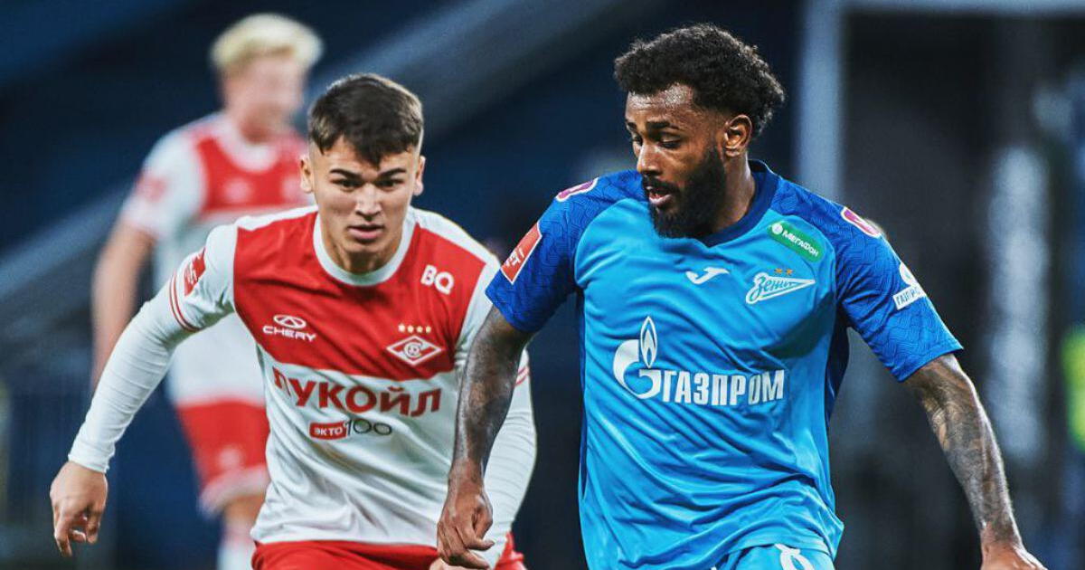 Zenit cede al Krasnodar la punta de la Premier Liga de Rusia