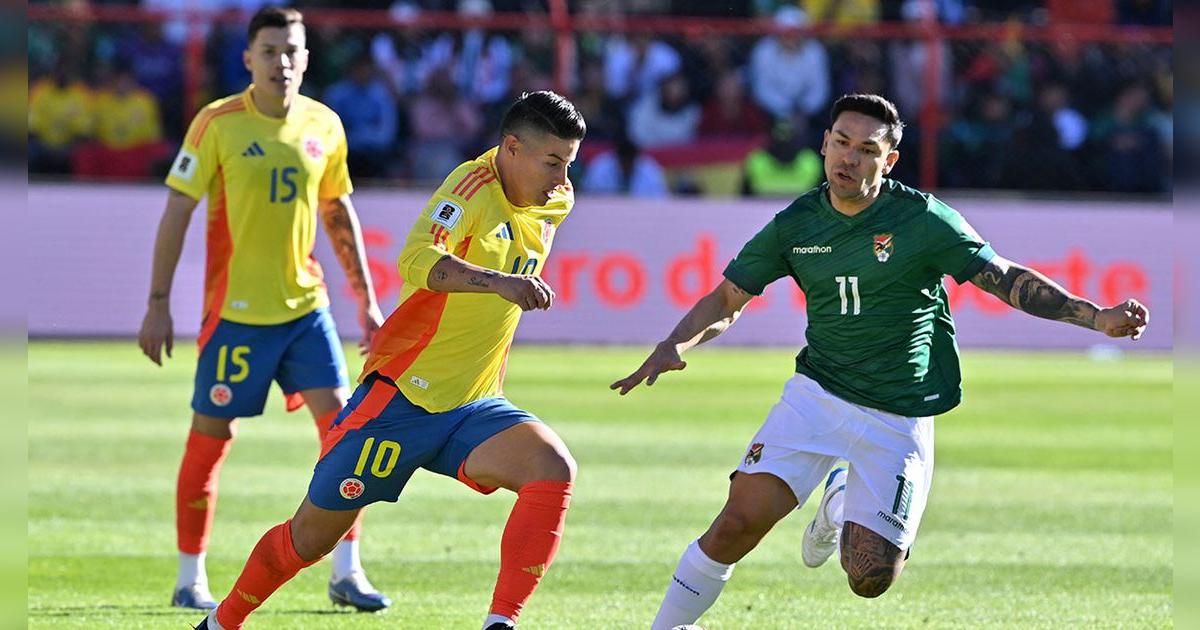 ¿Cómo quedó Colombia vs Bolivia en El Alto por la fecha 9 de las Eliminatorias 2026?