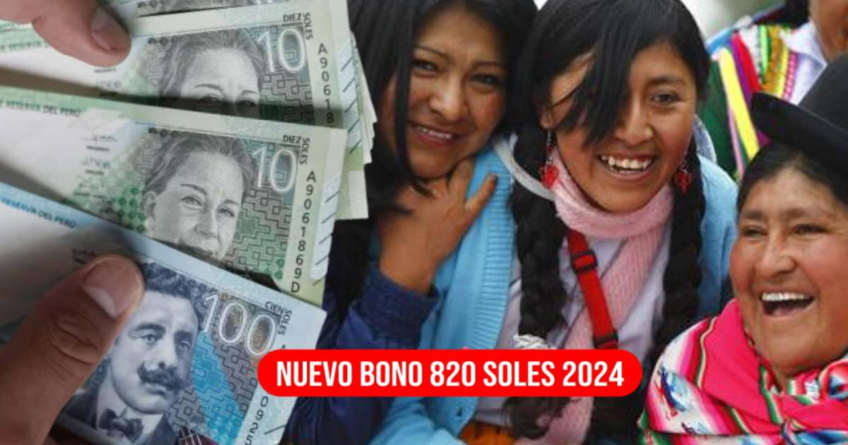 Bono para mujeres peruanas de octubre 2024: CONSULTA fecha de pago y NUEVO MONTO este mes