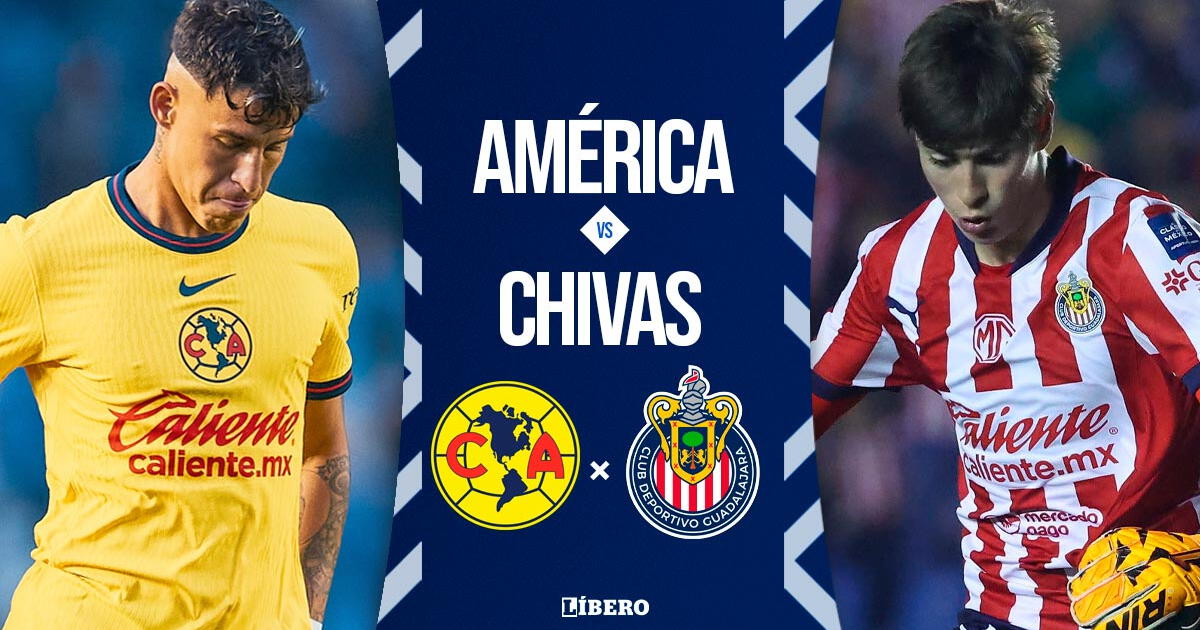 América vs Chivas EN VIVO por amistoso: cuándo juega, horario y canal para ver el Clásico