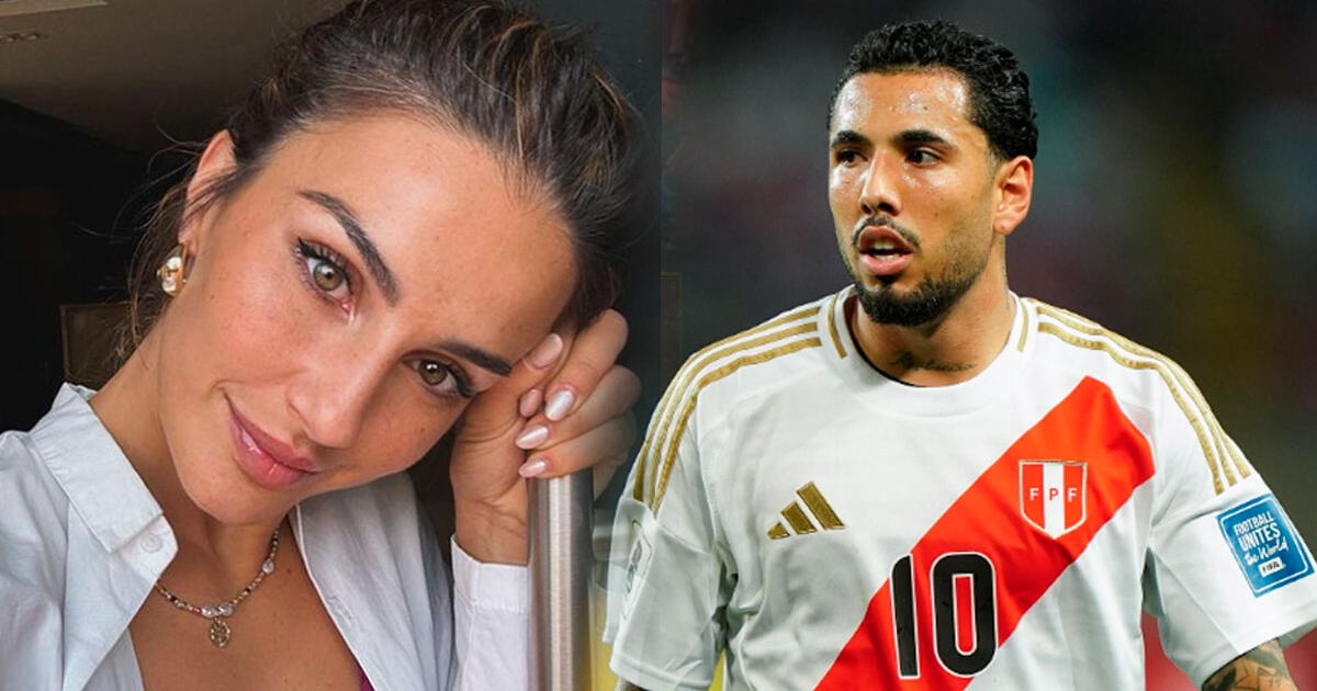 Novia de Sergio Peña madruga para ver el partido Perú vs. Uruguay y alienta al volante: 