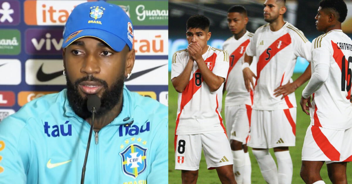 Gerson, jugador de Brasil fue directo y dejó un CONTUNDENTE MENSAJE sobre la selección peruana