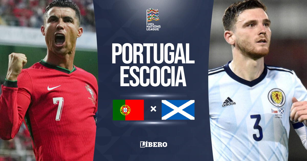 Portugal vs Escocia EN VIVO con Cristiano Ronaldo: horario y dónde ver por UEFA Nations League