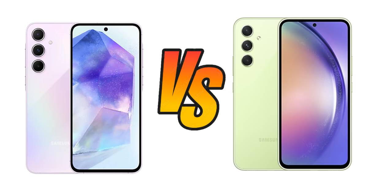 Galaxy A54 vs Galaxy A55: ¿En qué se diferencian estos GAMA MEDIA de Samsung y cuál me conviene comprar?