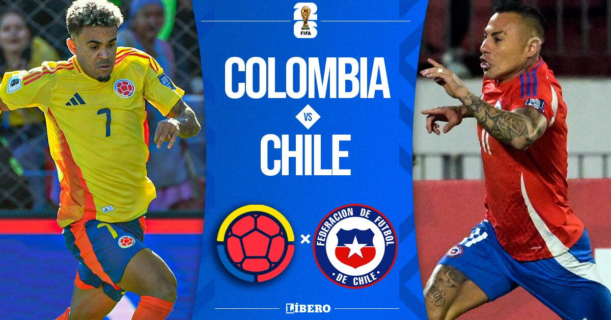 Colombia vs. Chile EN VIVO por Eliminatorias 2026: cuándo juega, horario, dónde ver y pronóstico