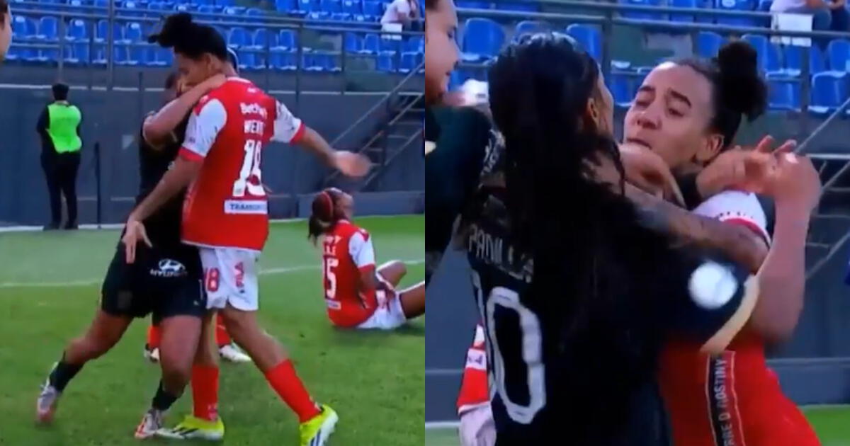 Futbolistas de Alianza Lima y Santa Fe se pelearon en pleno partido de Libertadores Femenina