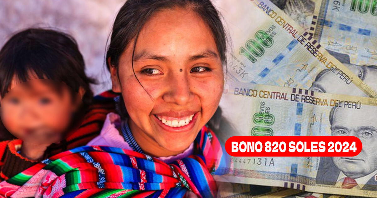 Bono 820 soles a favor de mujeres peruanas: Pasos para recibir el subsidio económico de manera rápida