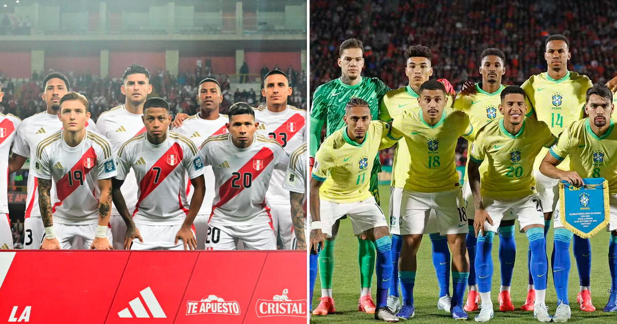 Canales para ver Perú vs. Brasil EN VIVO en Estados Unidos: horarios y alineaciones por Eliminatorias