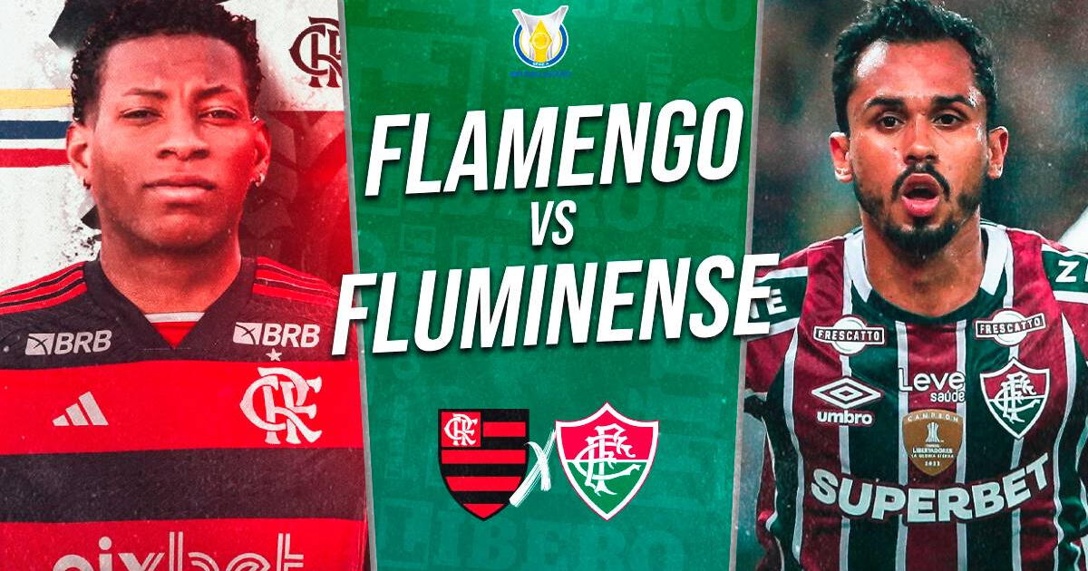 Flamengo vs. Fluminense EN VIVO por el Brasileirao: a qué hora y dónde ver partido